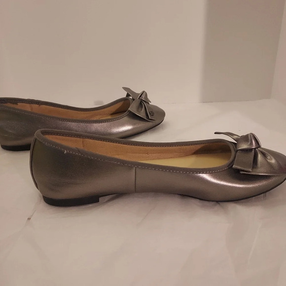 Circus by Sam Edelman Sterling Silver Connie Ballet Flat in Size 6.5 M - Picture 6 of 11